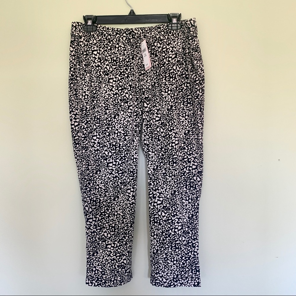 Banana Republic Pull-on Leopard Pants